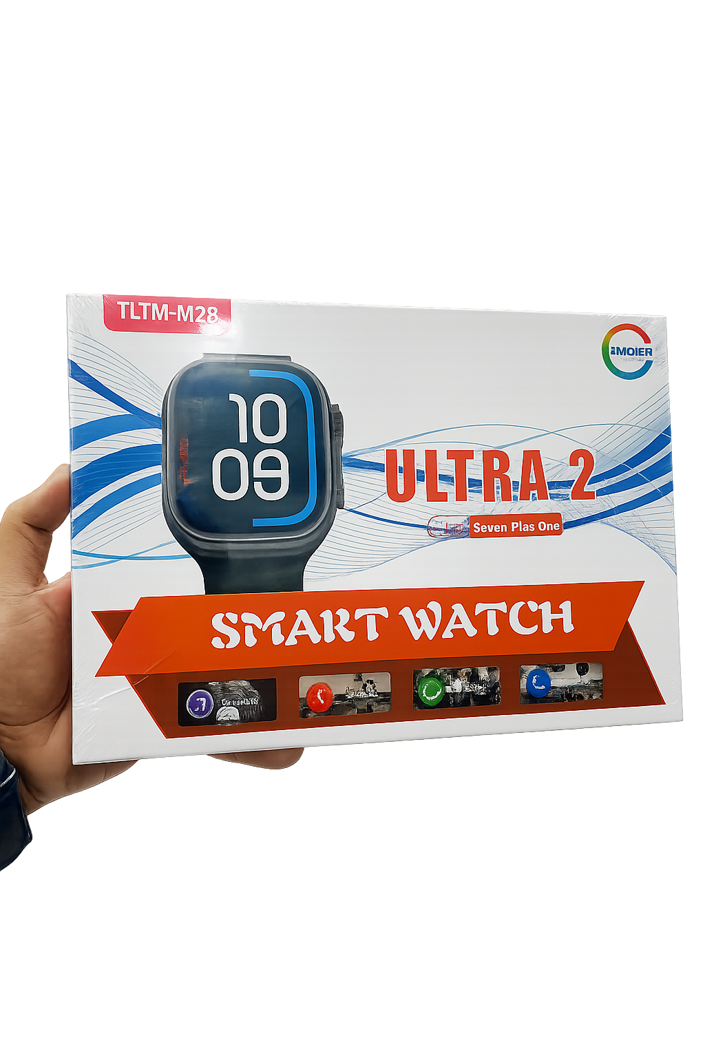 Ultra 2 Smart Watch (TLTM-M28) – 7 in 1 Series | AMOLED Display