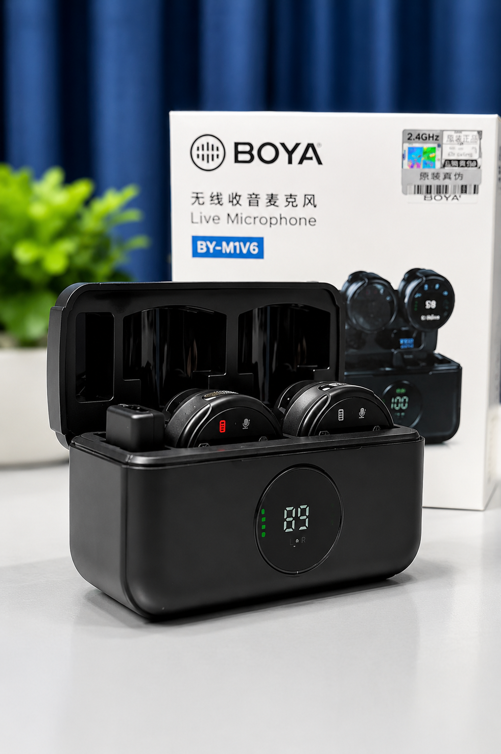 BOYA BY-M1V6 Wireless Microphone System
