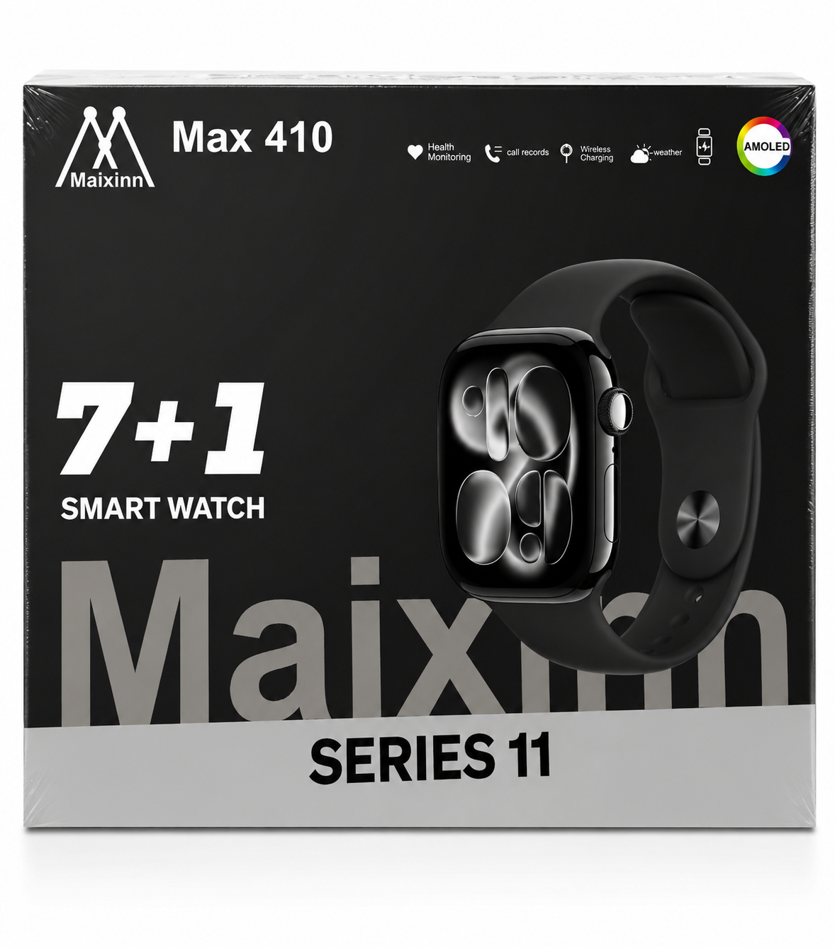 Maixinn Max 410 Series 11 Smart Watch (7+1 Edition) – AMOLED Display