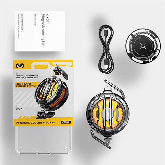 CX07 Magnetic Cooler Fan – Premium Mobile Cooling Solution