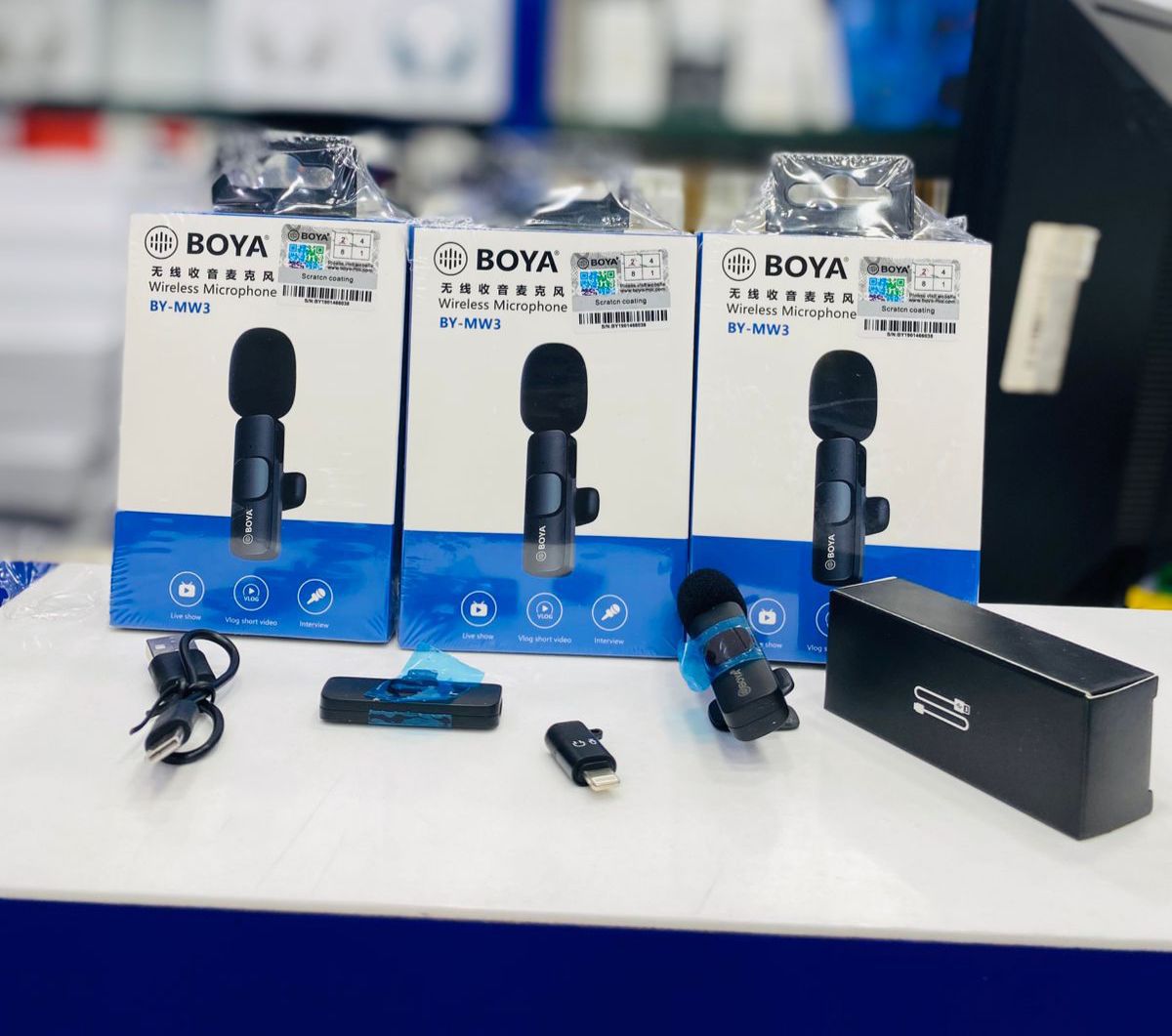 BOYA BY-MW3 Pro Wireless Mic for Vlogging