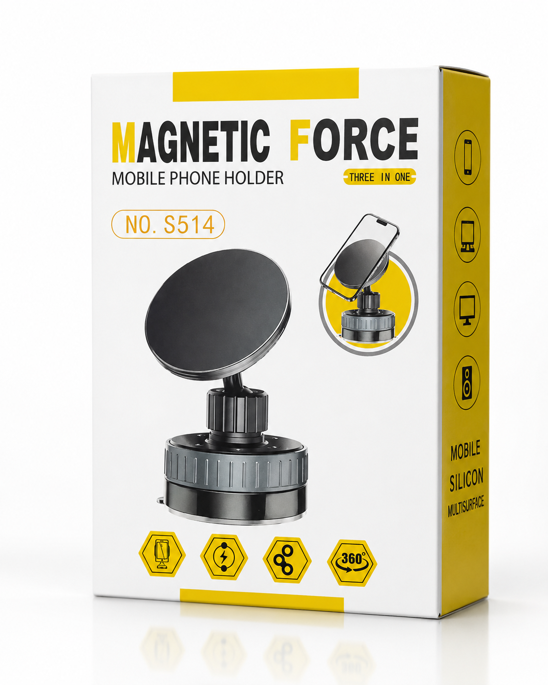 Magnetic Force S514 360° Magnetic Mobile Phone Holder