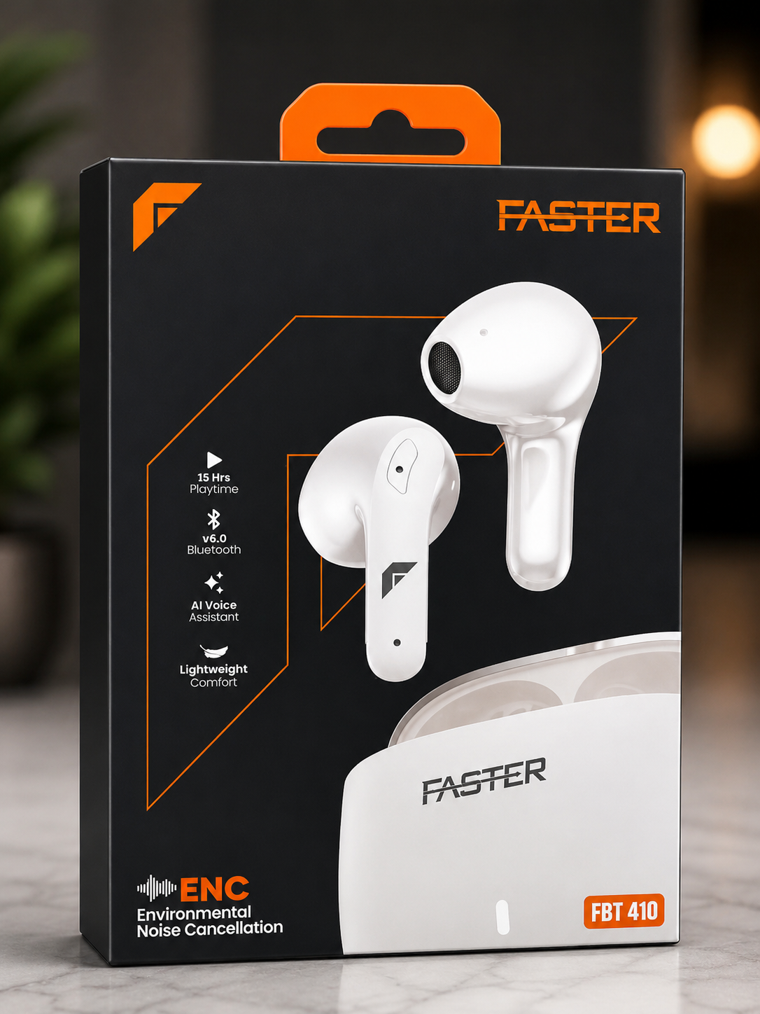 FASTER FBT-410 ROAR True Wireless Earbuds