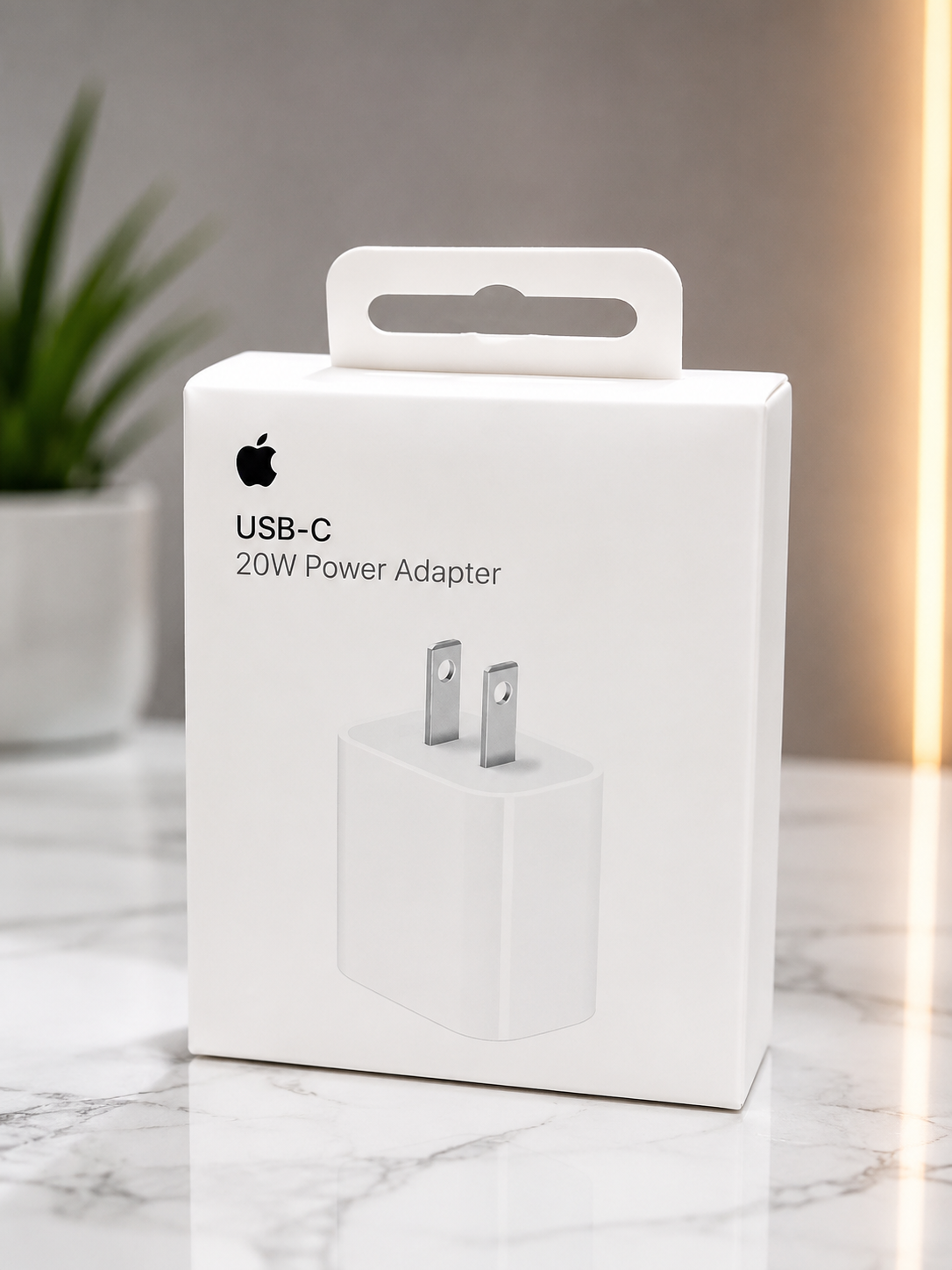 Apple 20W USB-C Power Adapter – Fast Charging Wall Charger for iPhone & iPad