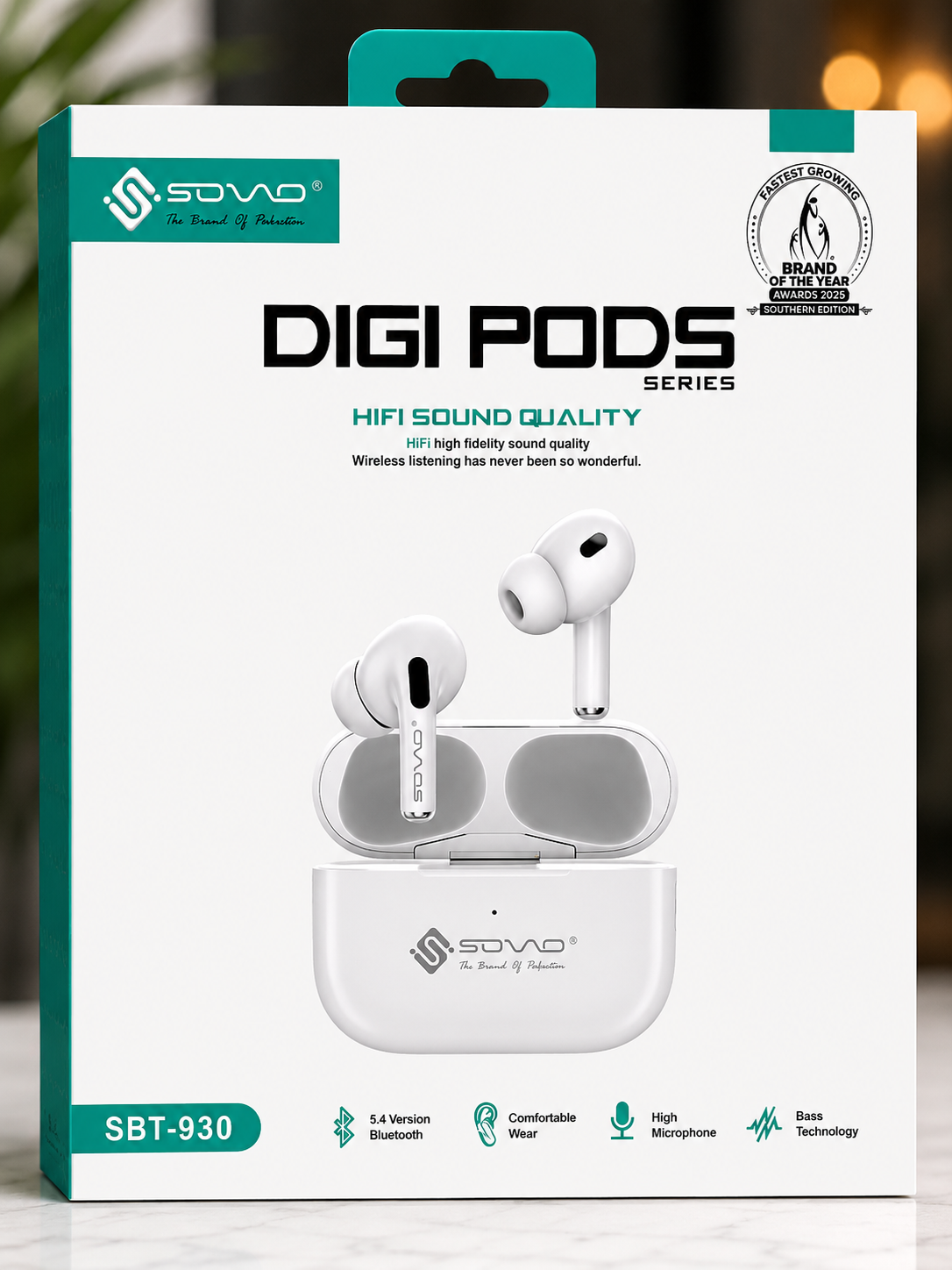 SOVO Digi Pods SBT-930 HiFi Wireless Earbuds