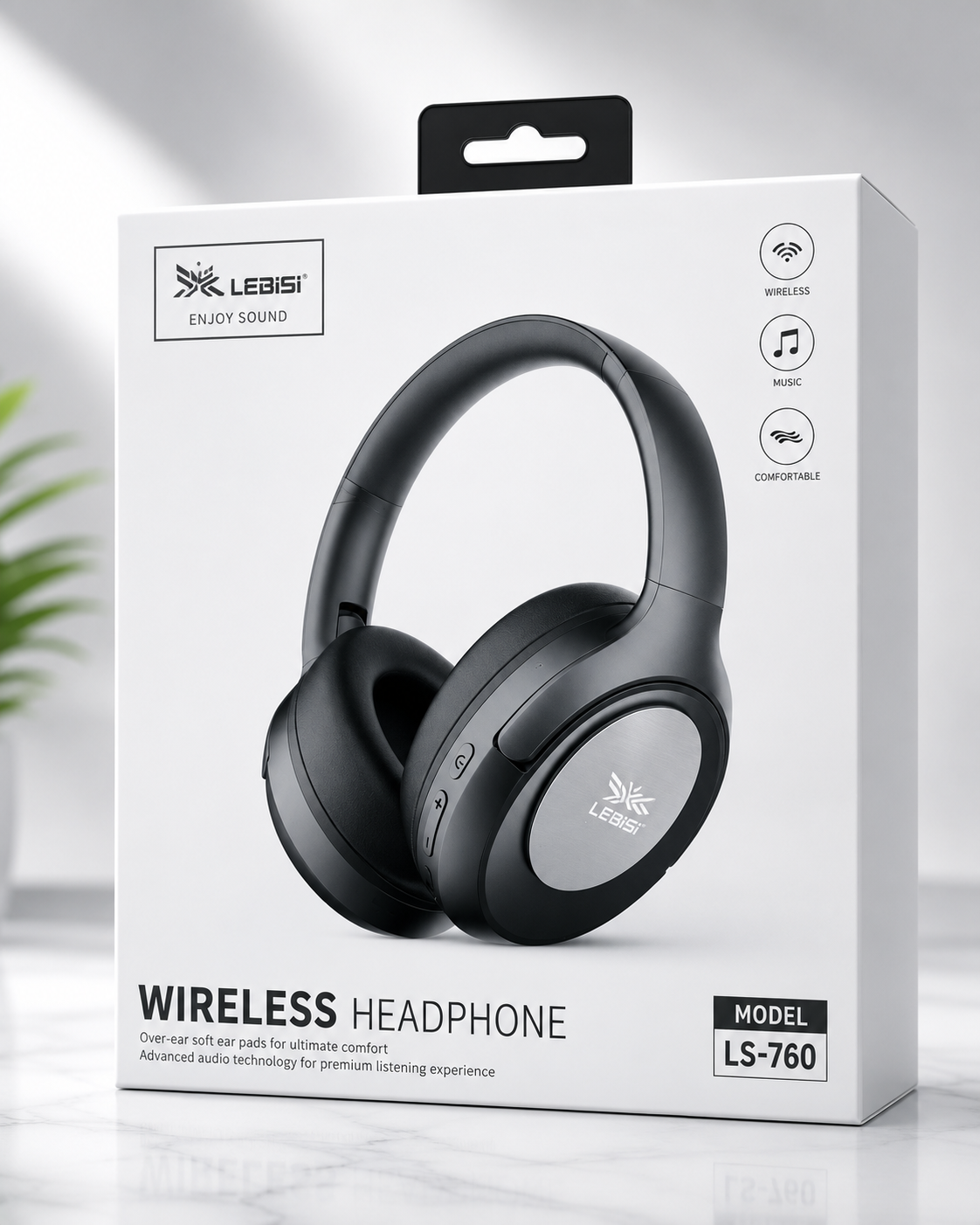 LEBISI LS-760 Wireless Bluetooth Headphones
