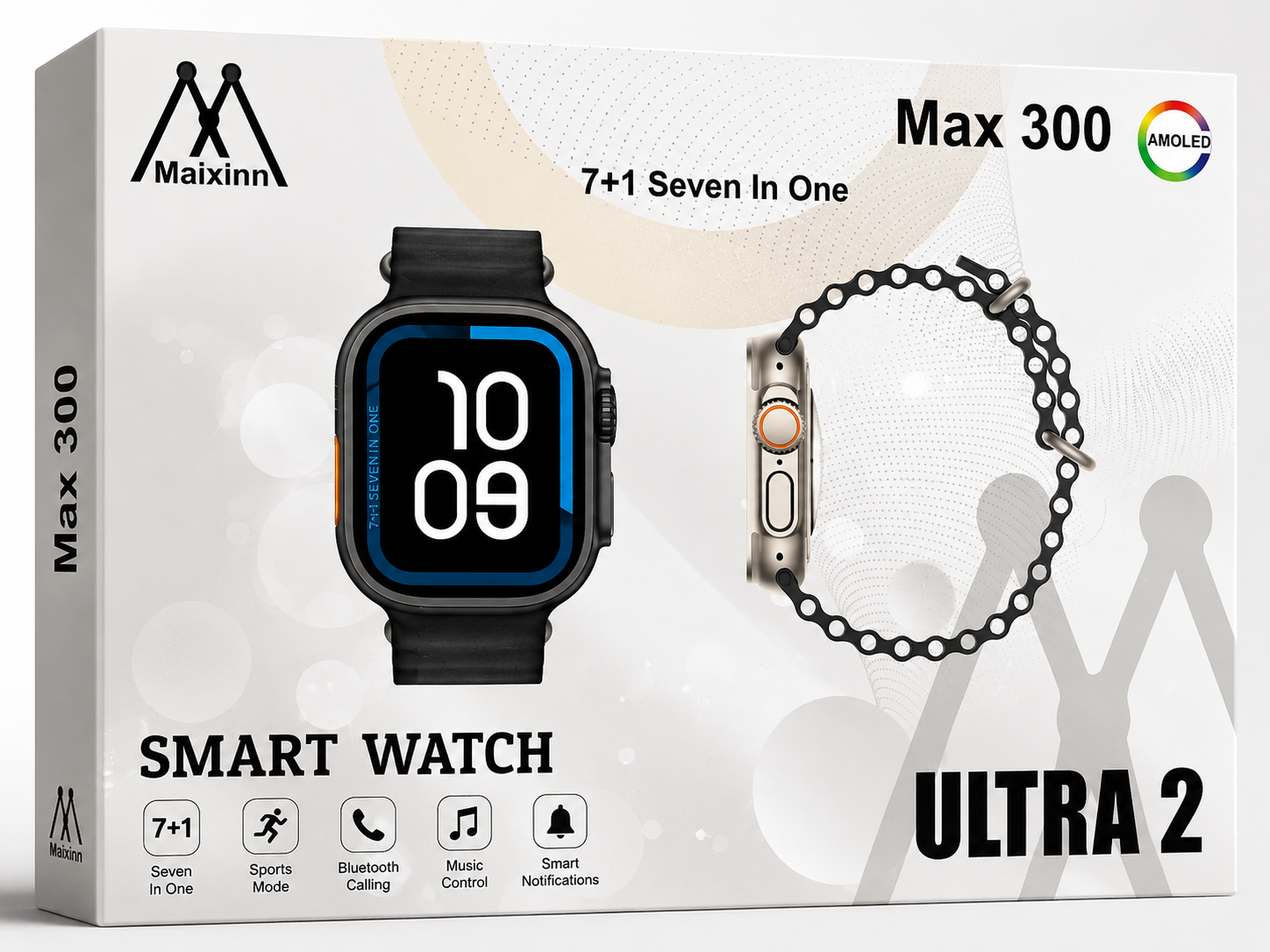 Maixinn Max 300 Ultra 2 Smart Watch (7-in-1 Edition)