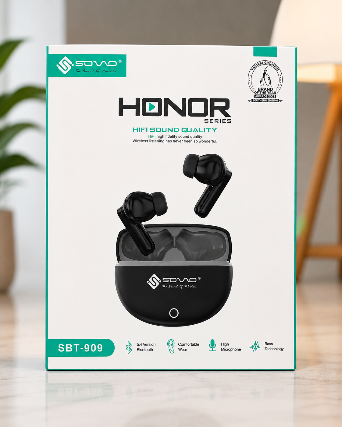 SDVO HONOR Series SBT-909 TWS Wireless Earbuds