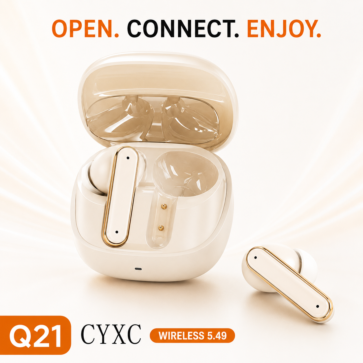 CYXC Q21 TWS Wireless Bluetooth 5.4 Earbuds - Image 3