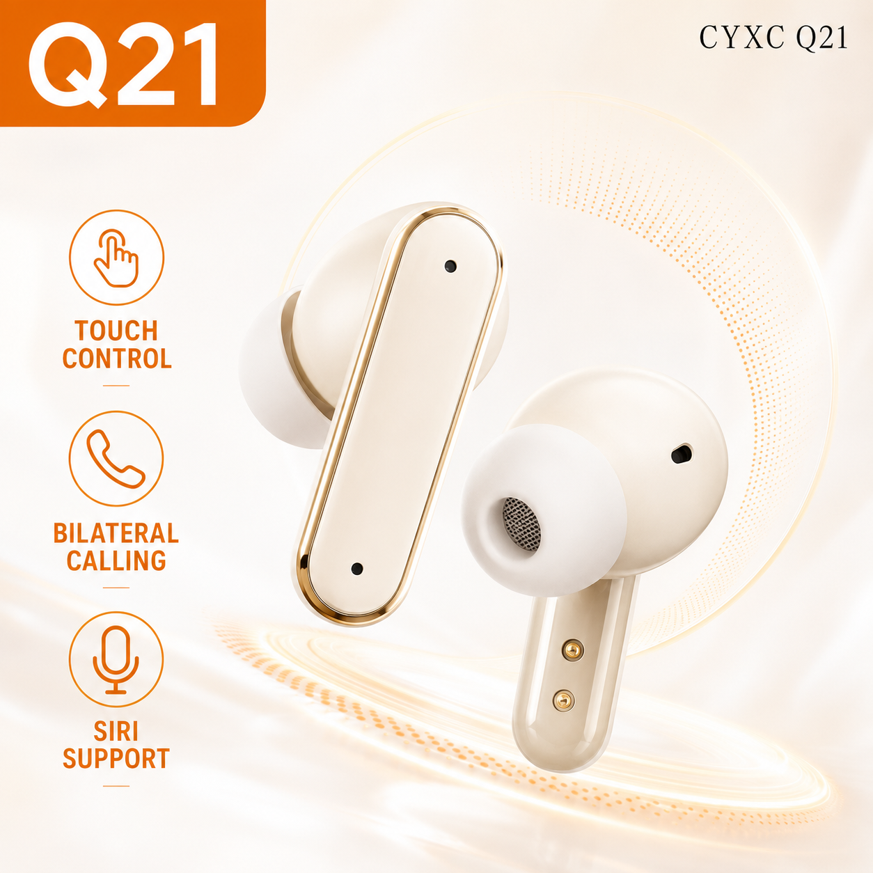 CYXC Q21 TWS Wireless Bluetooth 5.4 Earbuds - Image 4