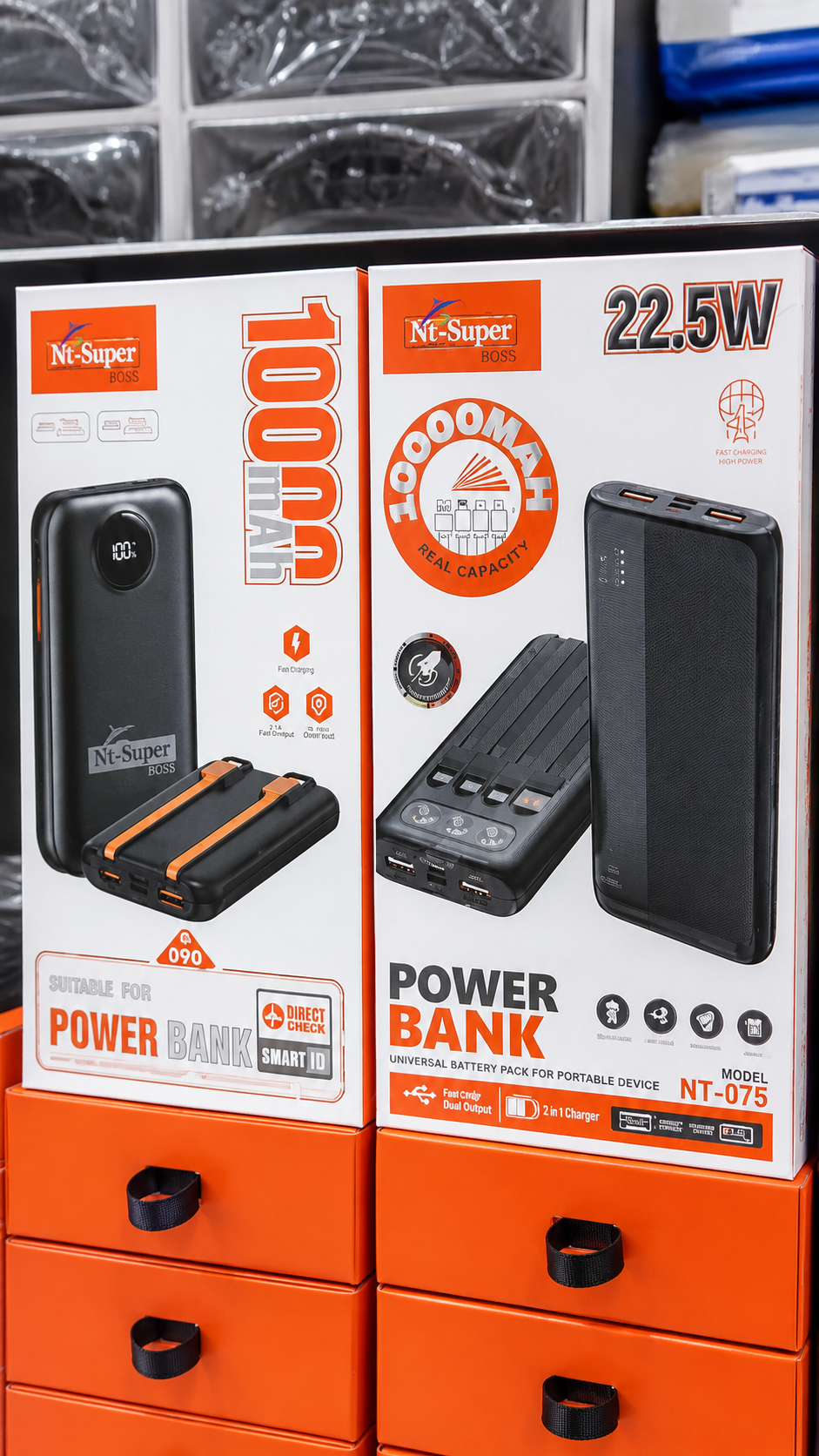 Nt-Super Power Bank (NT-075, 22.5W Fast Charging)