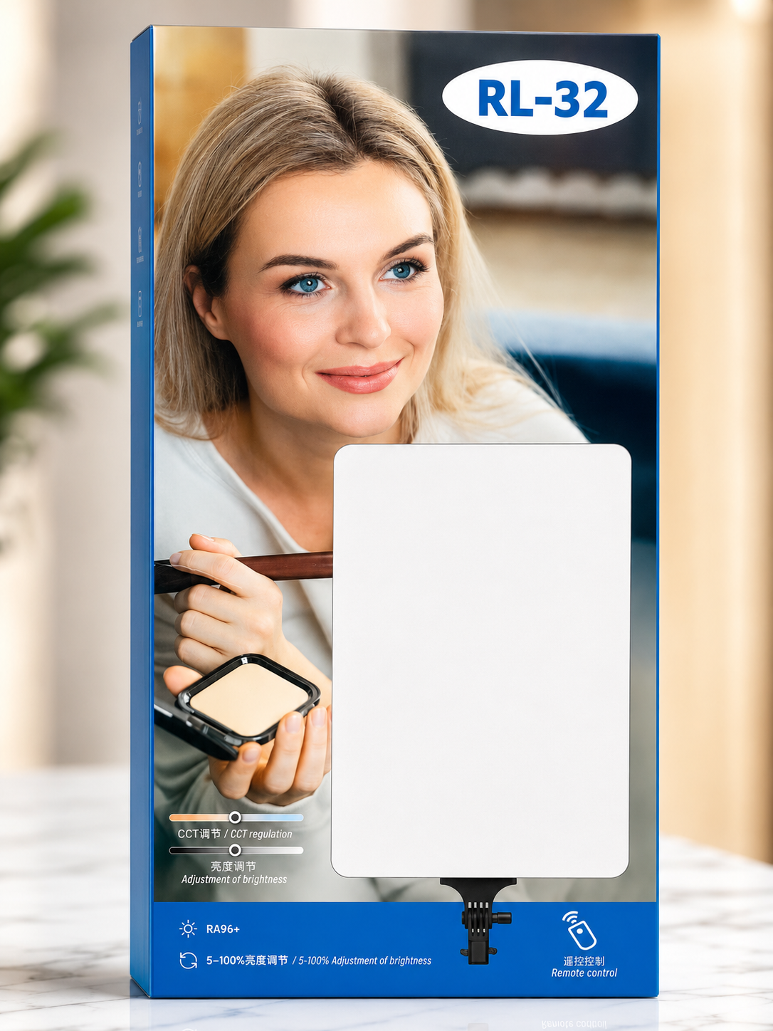 RL-32 Professional LED Video Fill Light Panel with Remote Control