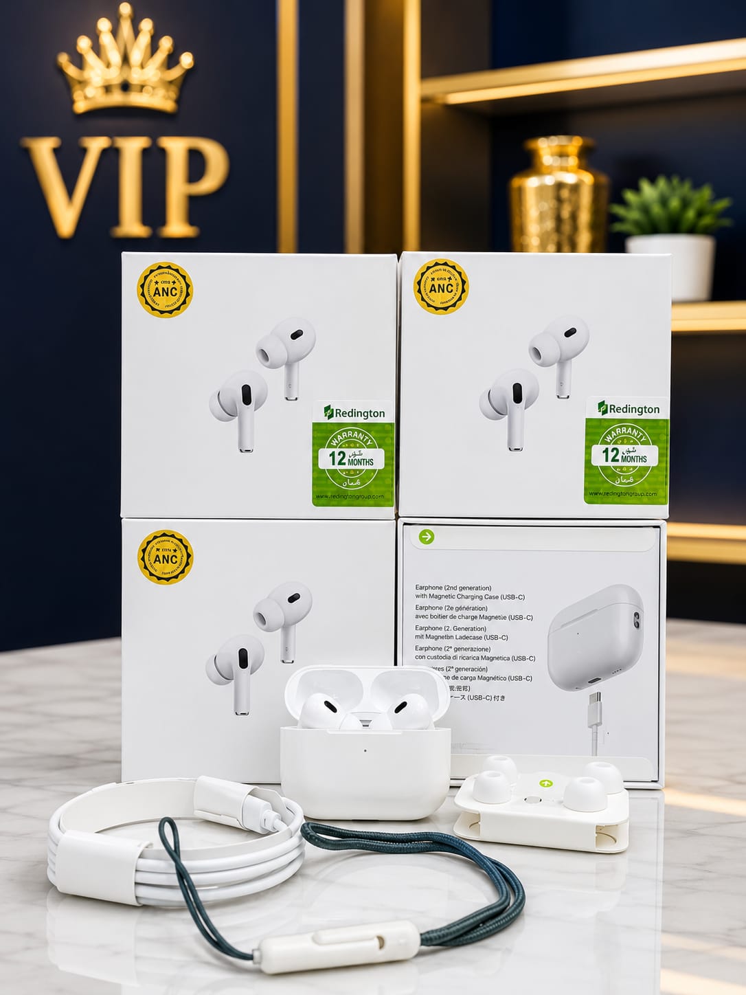 ANC Wireless Earbuds (2nd Generation) with Charging Case
