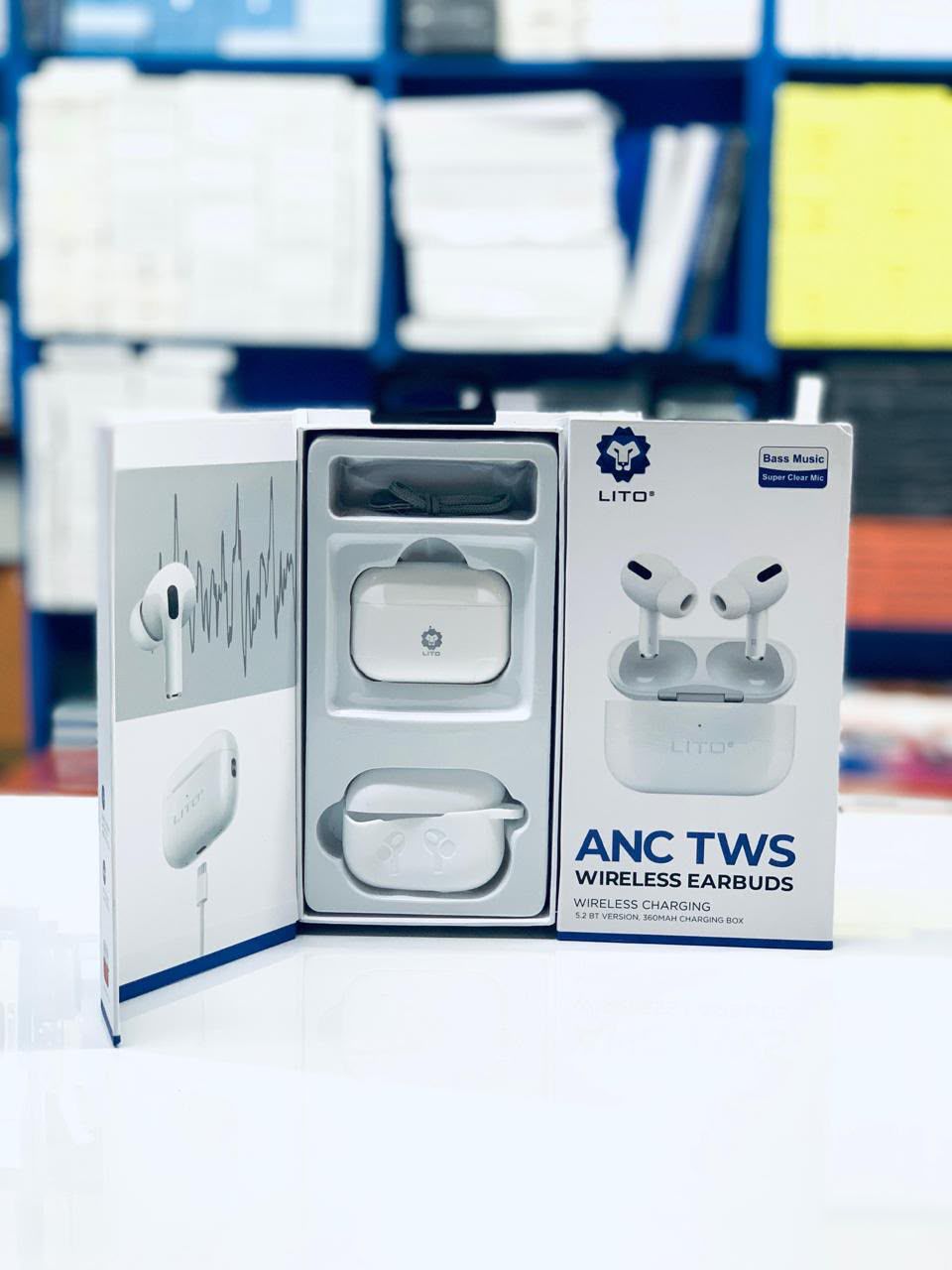 LITO ANC TWS Wireless Earbuds with Charging Case