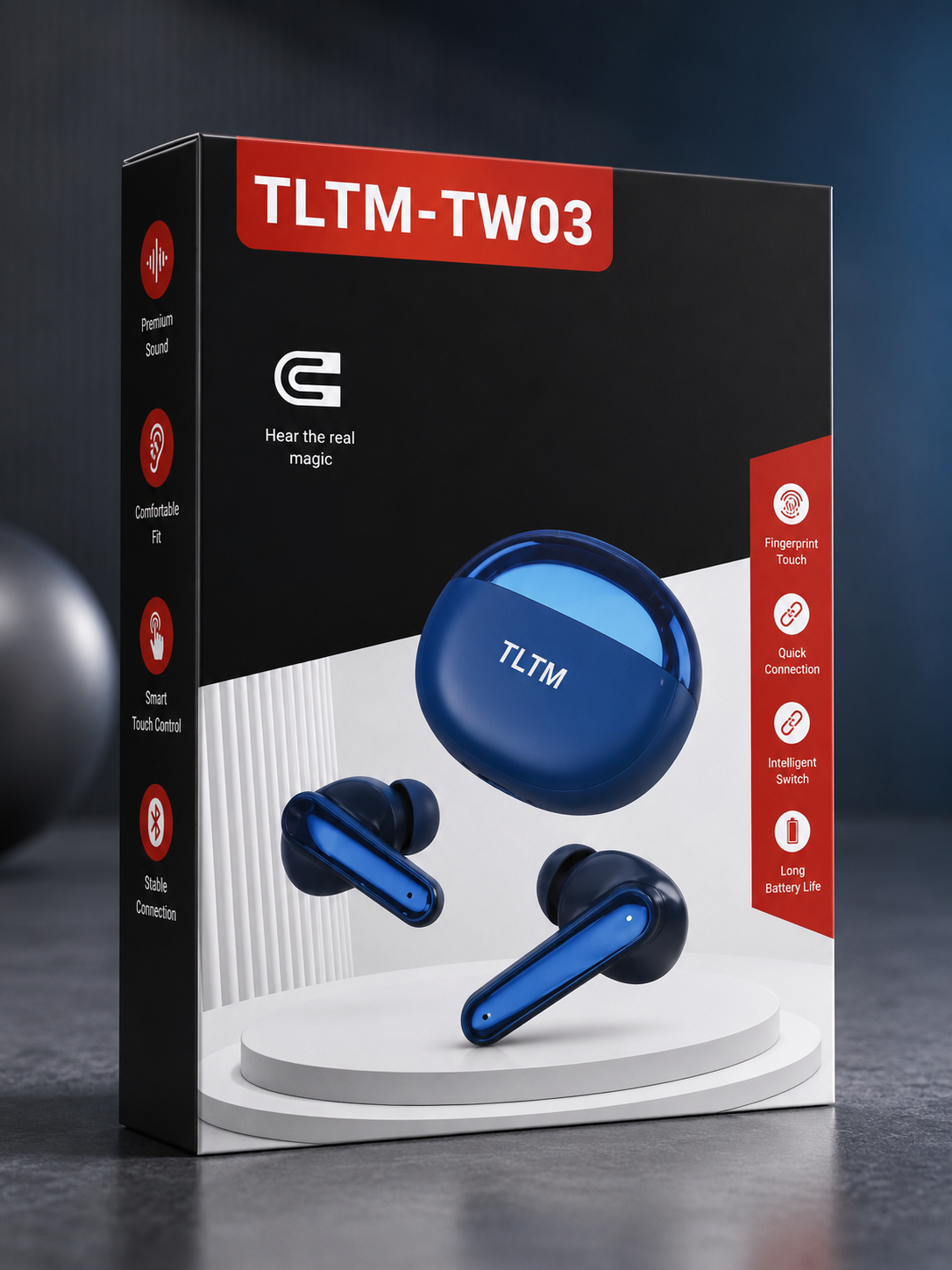 TLTM-TY03 True Wireless Bluetooth Earbuds