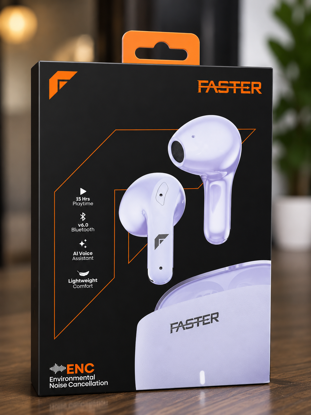 FASTER ENC True Wireless Earbuds