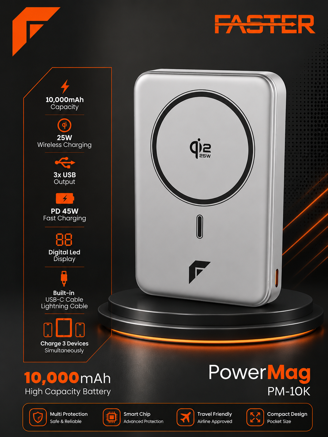 FASTER PowerMag PM-10K