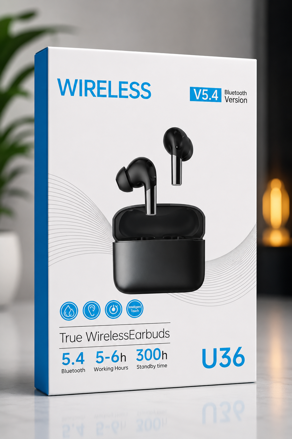 U36 True Wireless Bluetooth Earbuds