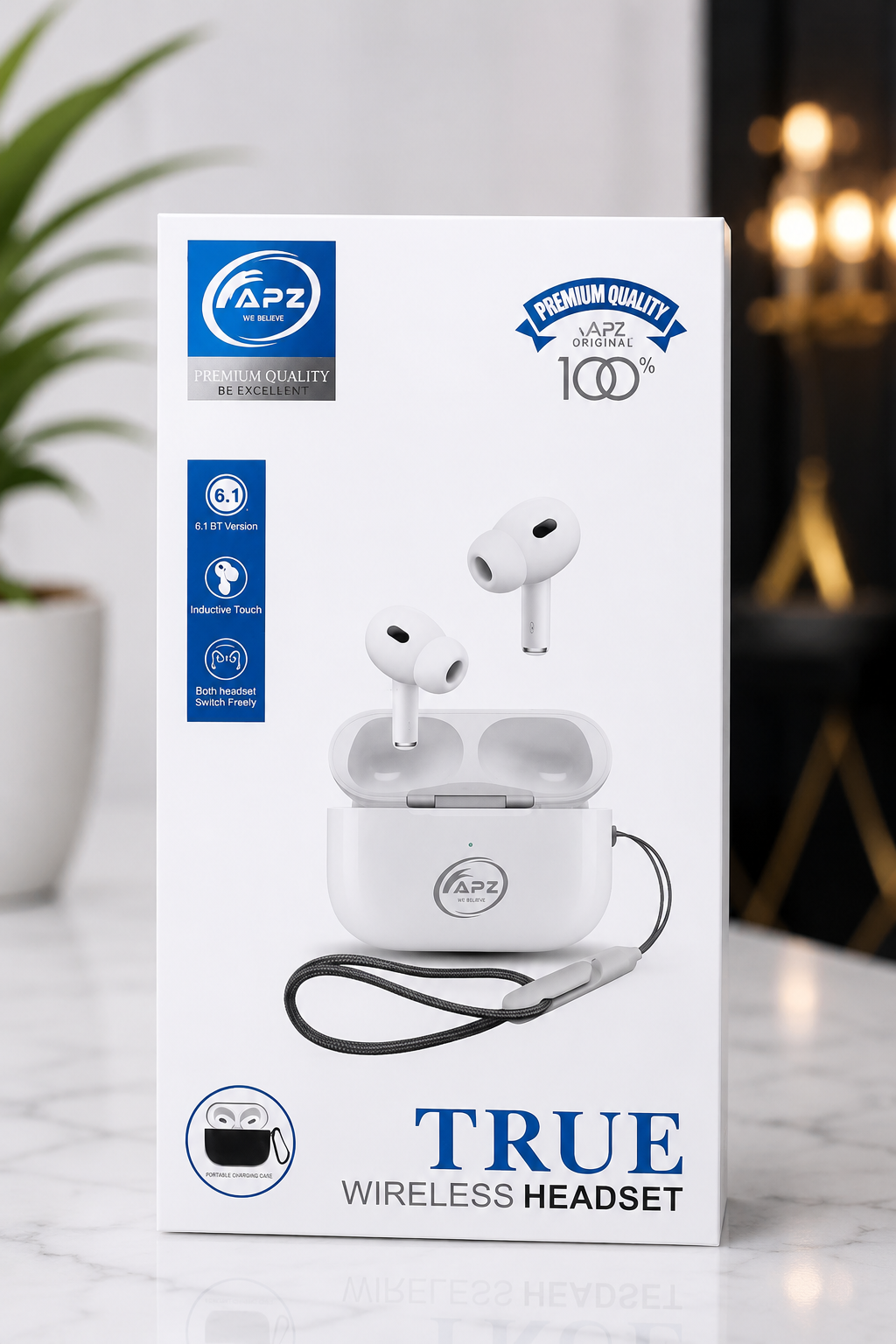 APZ True Wireless Bluetooth Earbuds